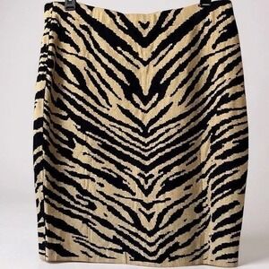 Zebra Print Stretch Pencil Skirt – Lane Bryant Plus 22/24 Workwear